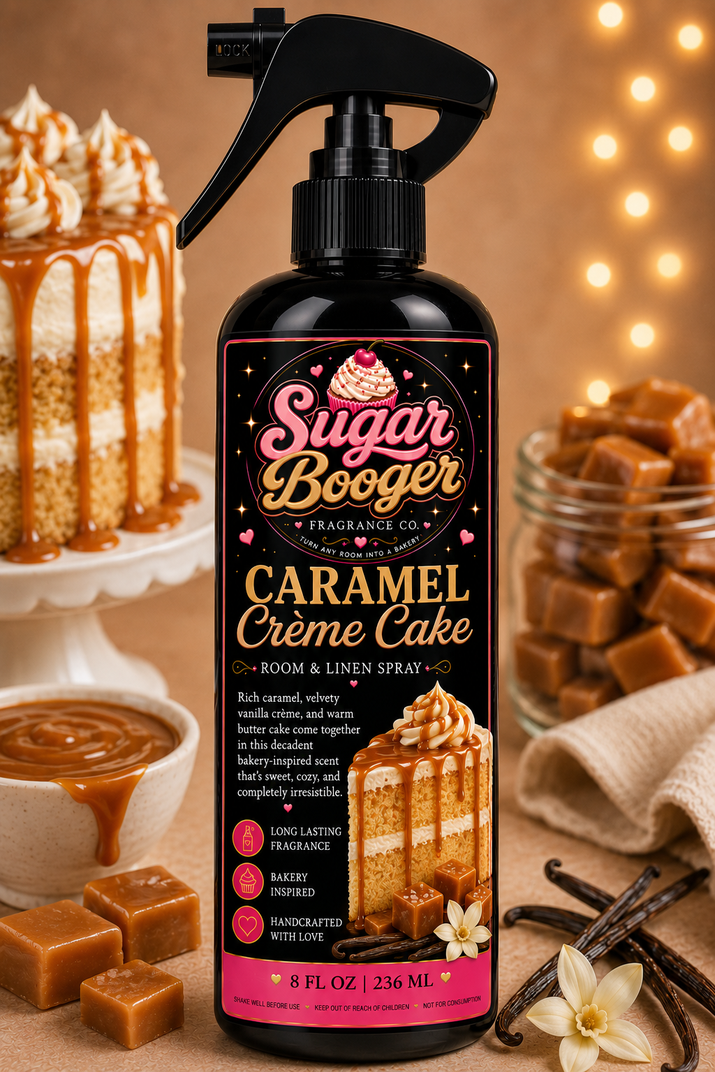 Caramel Crème Cake
